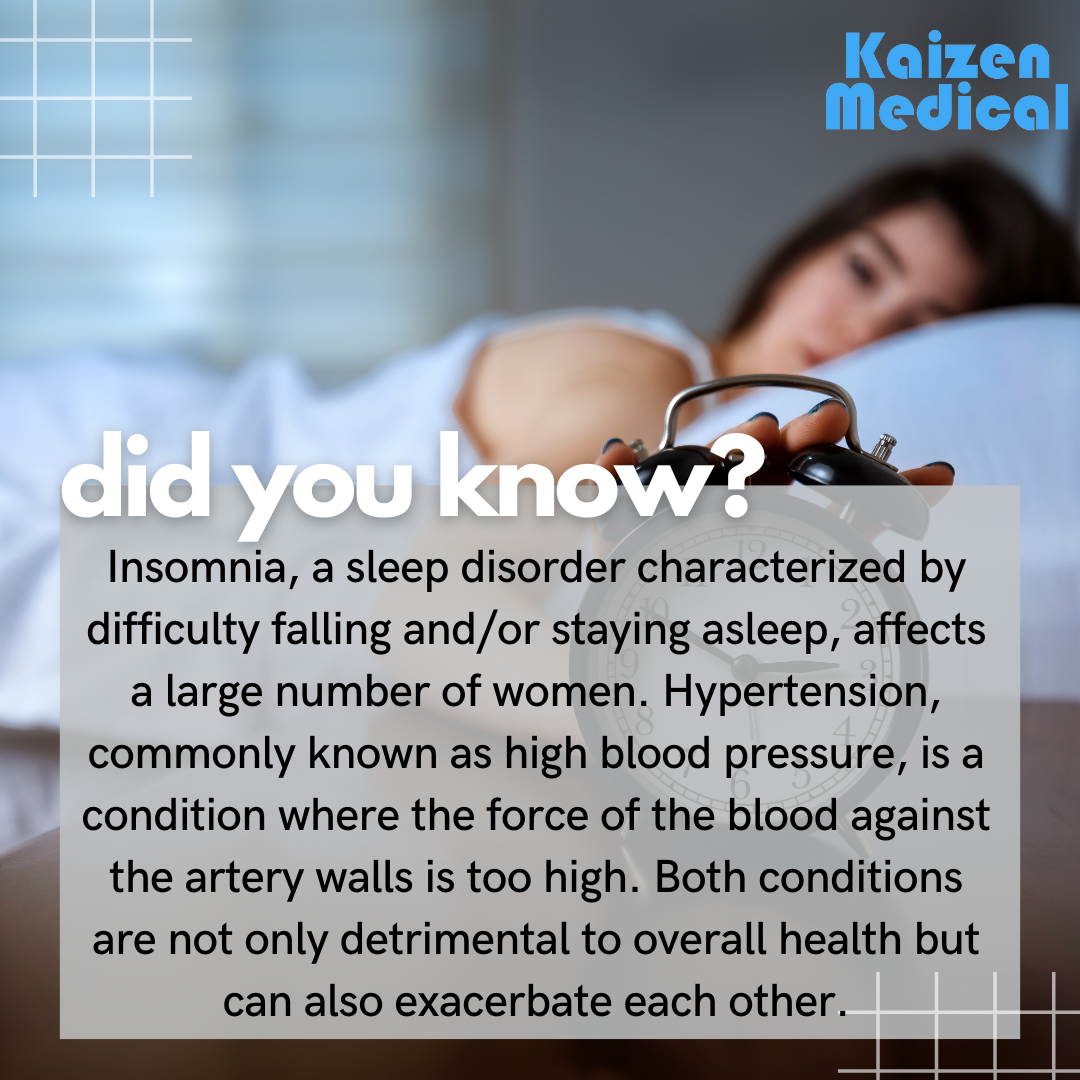 Insomnia and Hypertension in Women A Silent Connection   Internal ...